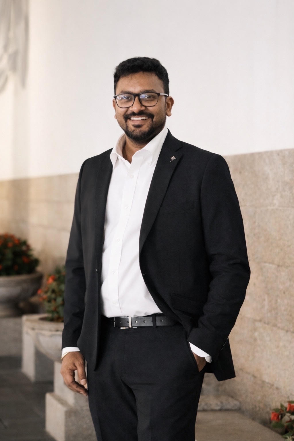 Professional portrait of Balaji Loganathan